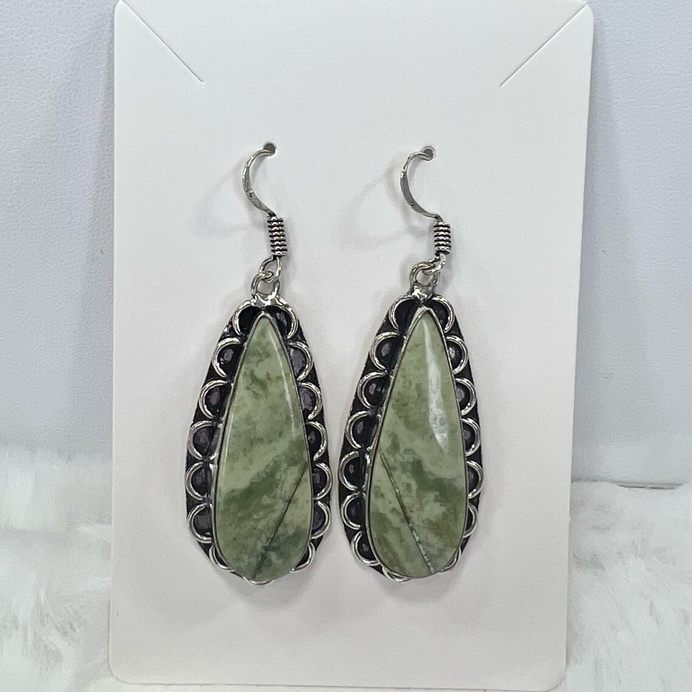 Larsonite 925 Gemstone Earring